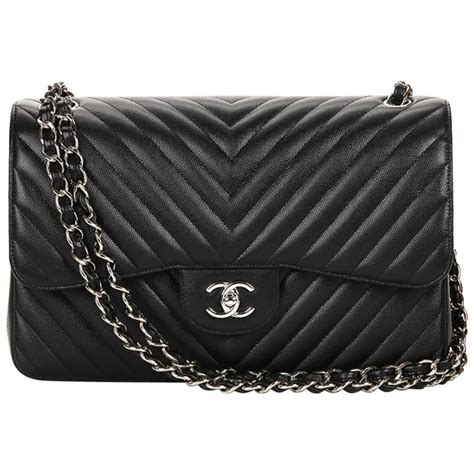 chevron caviar chanel|Chanel Black Chevron.